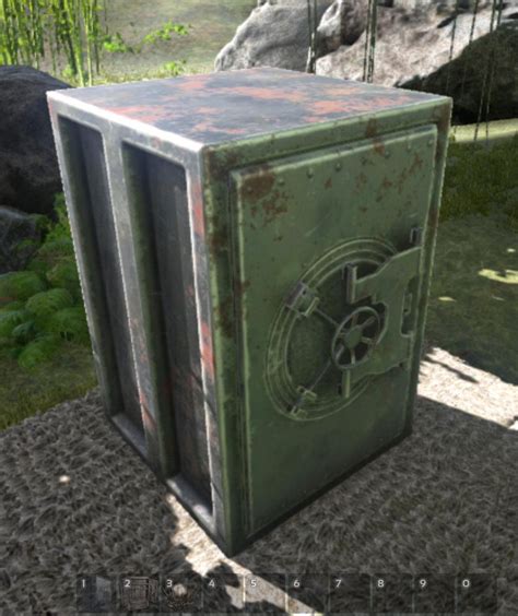 steel safe box ark|ark raft vault.